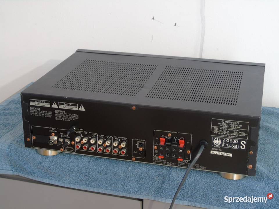 Japoński amplituner Pioneer SX339 mocny 500 wat Amplitunery Jasło