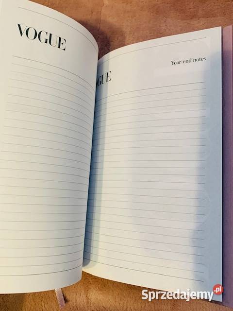 Vogue 2026 planer diary kalendarz calendar Warszawa