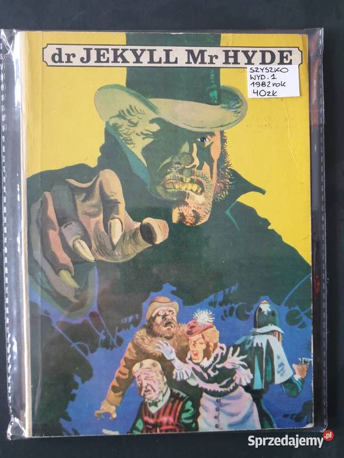dr Jekyll Mr Hyde Szyszko wydanie 1 1982 Komiksy Gdynia sprzedam