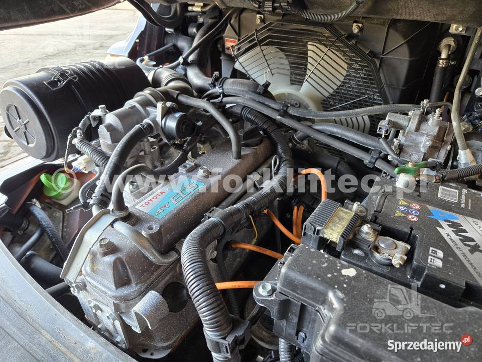 Wózek Widłowy TOYOTA 8FGF20 3700 mm TOYOTA 8FG20 śląskie Lędziny