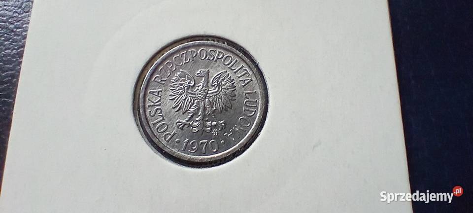 Stare monety 5 groszy 1970 Polska PRL mennicza