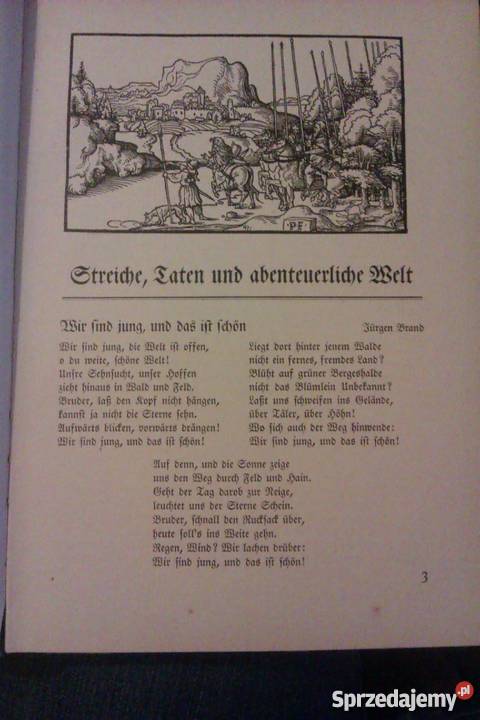 Deutsches Lelebuch fur Jungen 3Teil 1942r Skokowa sprzedam