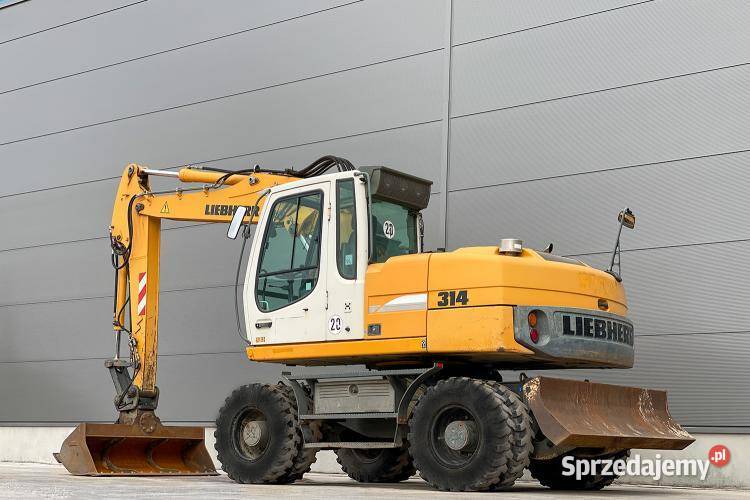 Koparka kolowa 3 ramie LIEBHERR A 314 LITRONIC nie