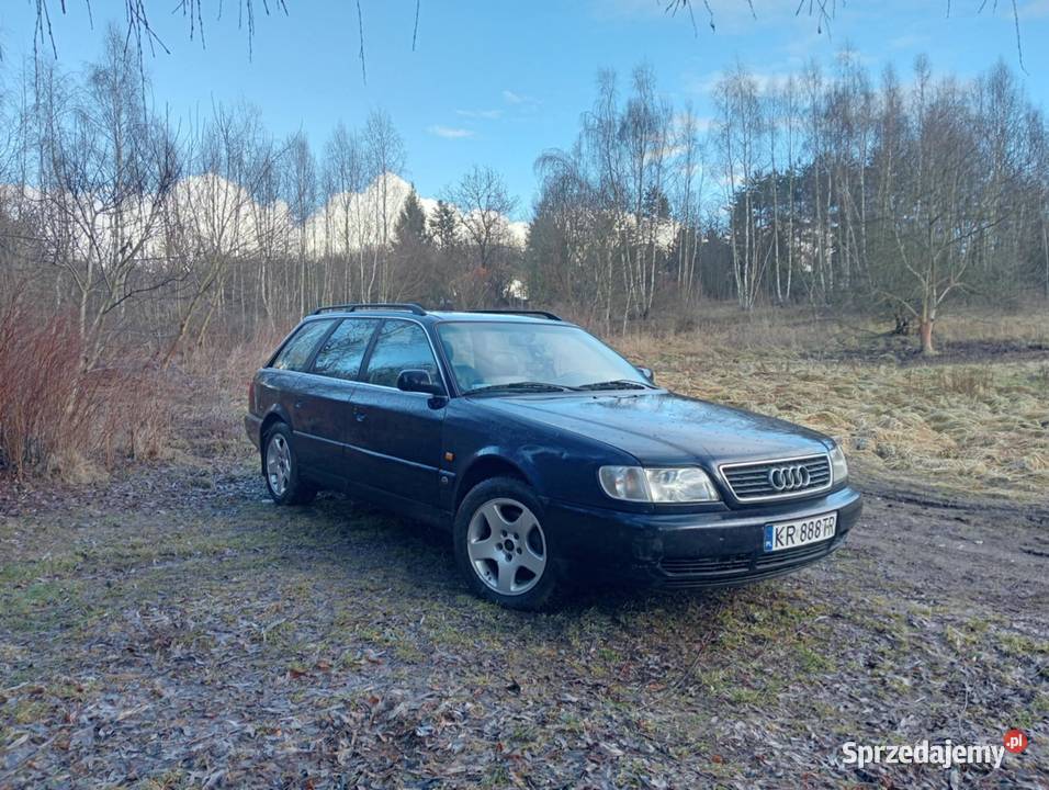 Audi A6 C4 25 TDI 140 1997 6 Biegów Jasna Skóra Kraków