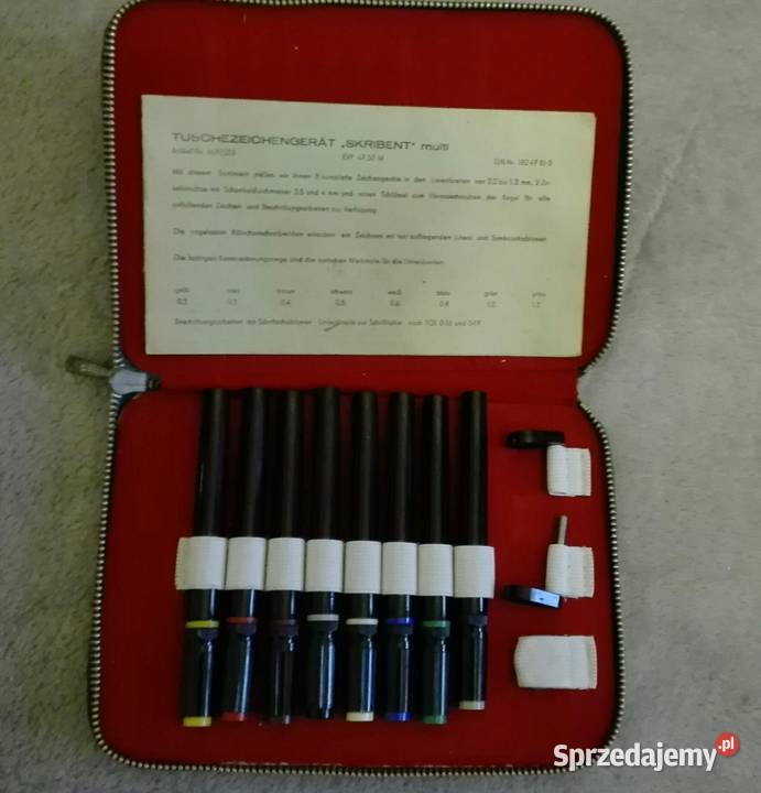 Sprzedam: Rapidografy,.do szkoły dla dzieci, młodzieży-nauka rys techniczny