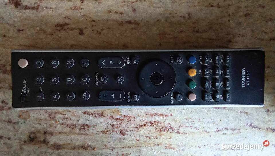 TV 37 Full HD Toshiba Regza z podstawą i pilotem