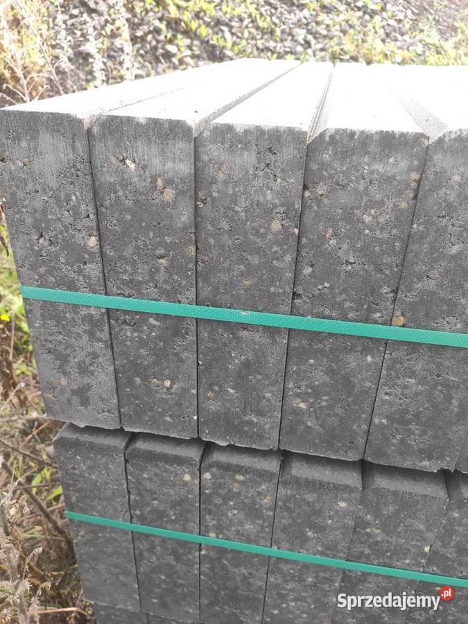 Obrzeża betonowe 20x6 grafitowe ogrodowe Opole