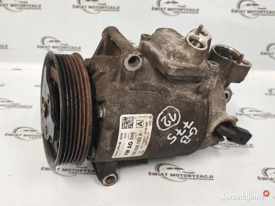 GOLF PASSAT EOS 16 TDI CAY 105 13r sprężarka