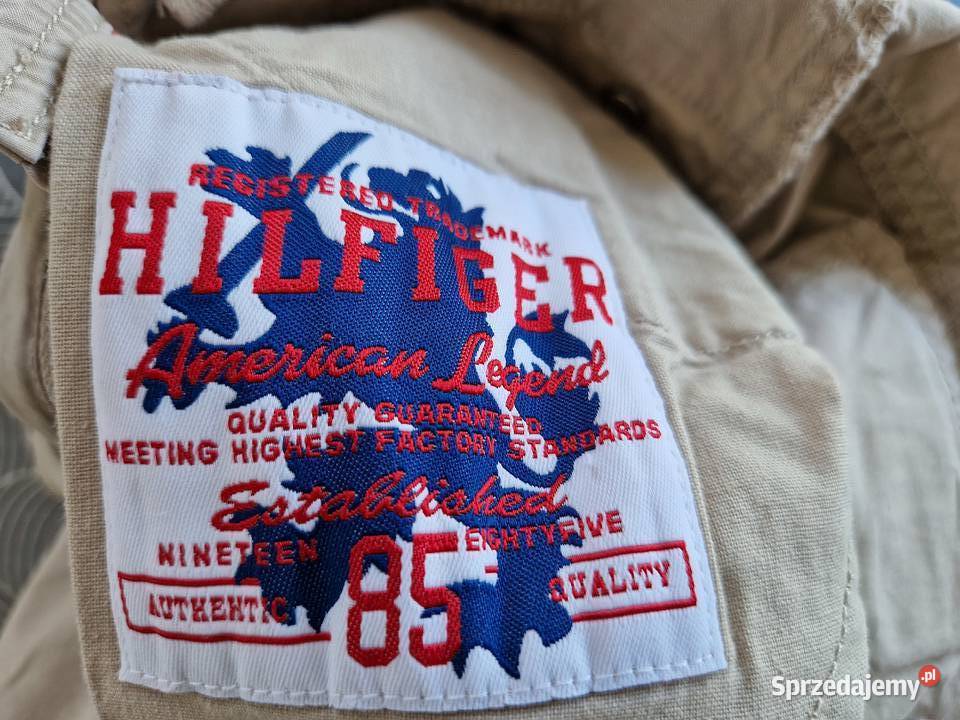 Spodenki szorty beżowe Tommy Hilfiger rozmiar 10 Bibice sprzedam