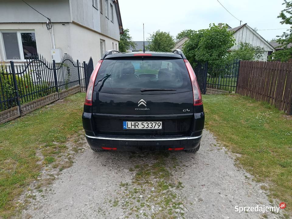 Citroen C4 Grand Picasso czujnik parkowania