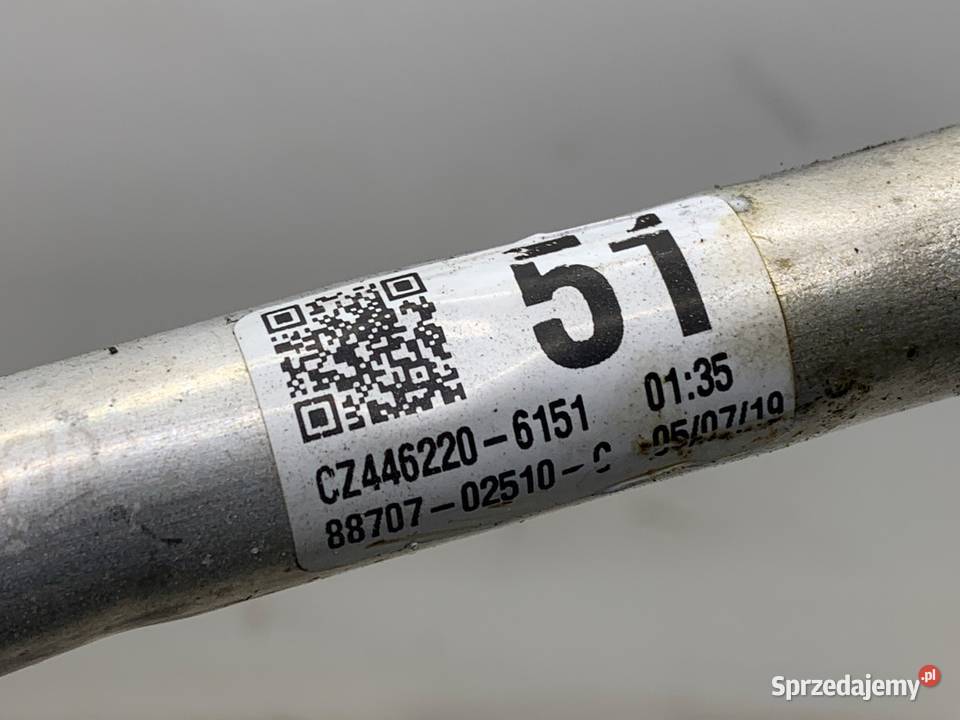 RURKA KLIMATYZACJI TOYOTA COROLLA E21 osobowe