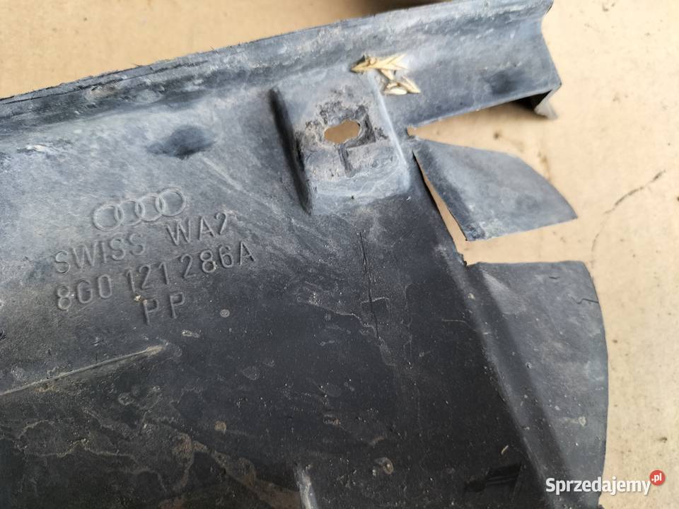 AUDI 80B4 80 B4 OSŁONA DOLNA BOCZNA CHŁODNICY Kamień-Kolonia