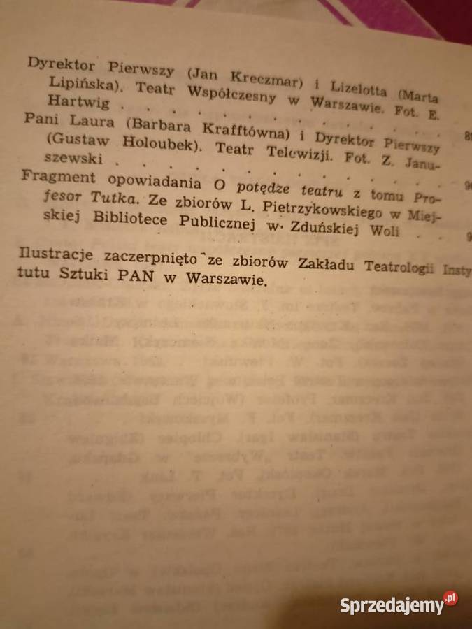 Dwa teatry Szaniawski analizy lektury szkolne Rok wydania 1987 Warszawa
