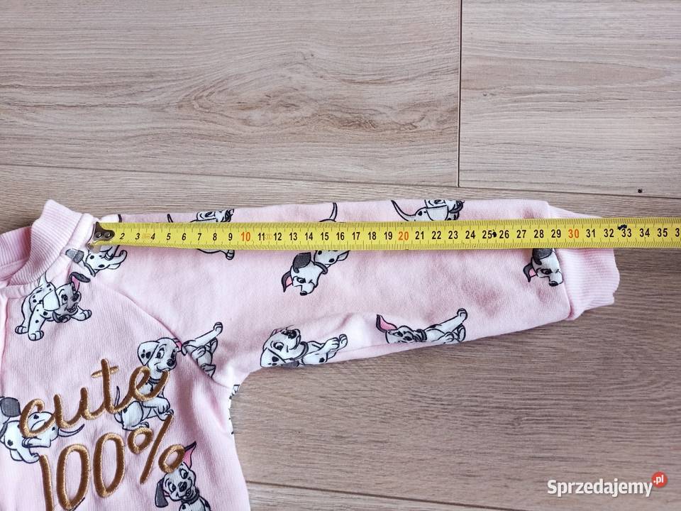 Bluza dziecięca różowa 101 Dalmatyńczyków 92