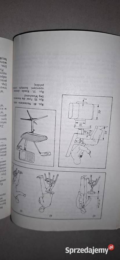 SIEDZISKA Michał Stępowski 1973 biblia ergonomii Łęczyca