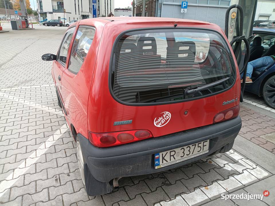 Fiat Seicento 900 salon Polska znikomy przebieg serwisowany w ASO