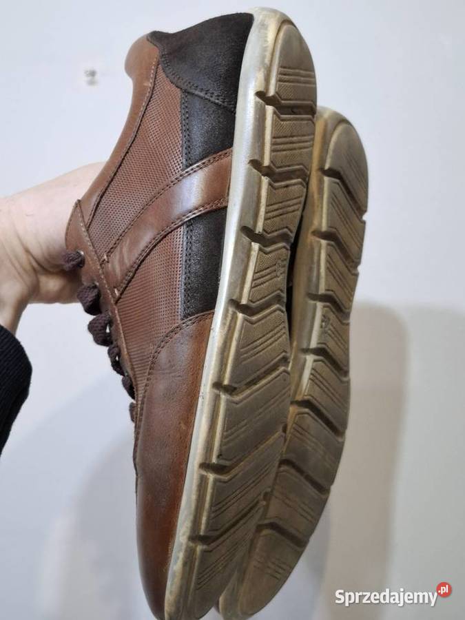 Lasocki 43 półbuty męskie skórzane półbuty czarny sprzedam