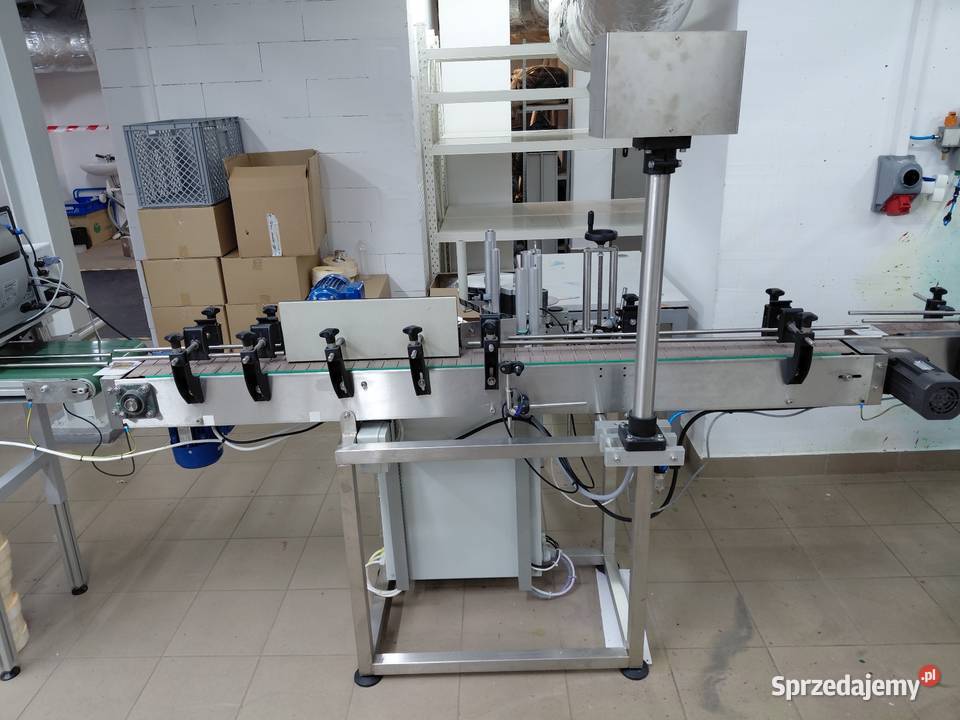 Automatyczna etykieciarka do pojemników o Gliwice