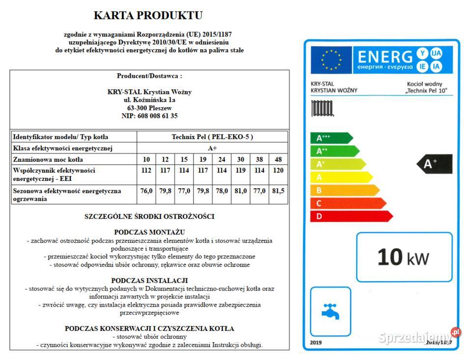Kocioł z podajnikiem pellet ekogroszek Technix ekogroszek Piece i kominki wielkopolskie Pleszew