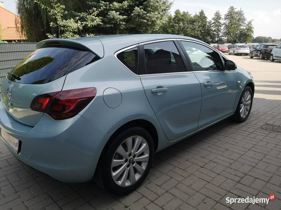 Opel Astra 16 16v Klimatronik Isofix Tempomat niebieski Strzegom