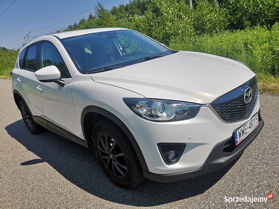 Mazda CX5 automat 169 przebiegu 2013 22 skyactiv bluetooth mazowieckie Ostrówek