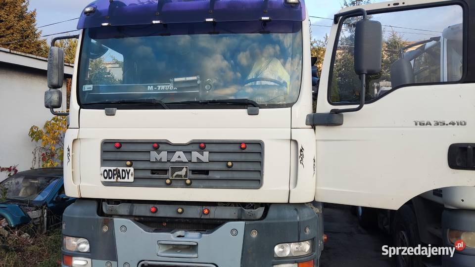 MAN TGA Wywrotka Bourdmatic burty hydrauliczne Dąbrowa Górnicza