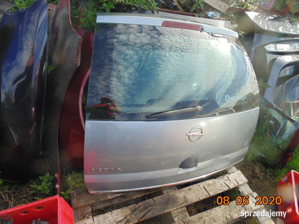Klapa tylna szyba tylna tył Opel Meriva A 0310 Tylne Kraków