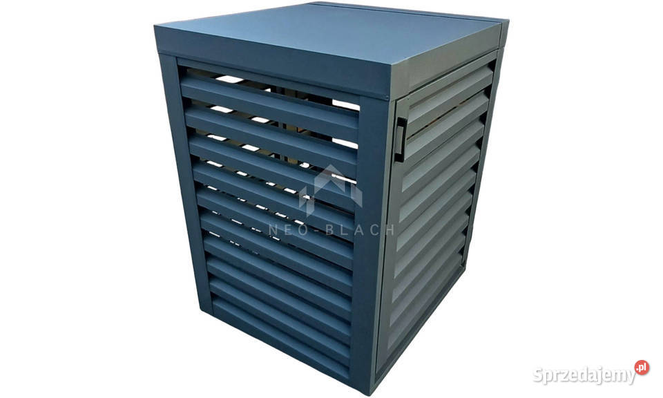 Osłona pompy ciepła 70x70x110 antracyt Zabudowa Konin