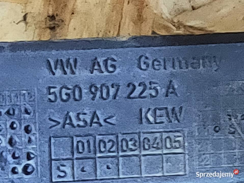 Ramka Osłona Radaru Vw Golf VII 5G0907225A osobowe wielkopolskie