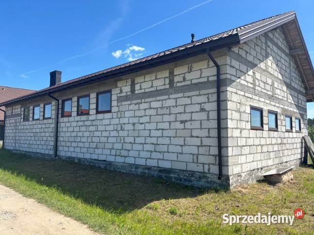 Dom i budynek usługowy 200 m2 działka 4 335 m blacha Osipy-Wydziory Pierwsze