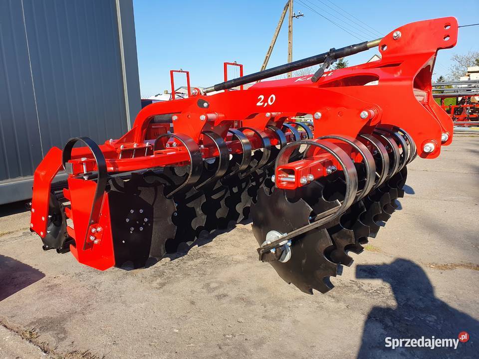 Brona talerzowa 20m zabezpieczenie resor Bury Miechowice