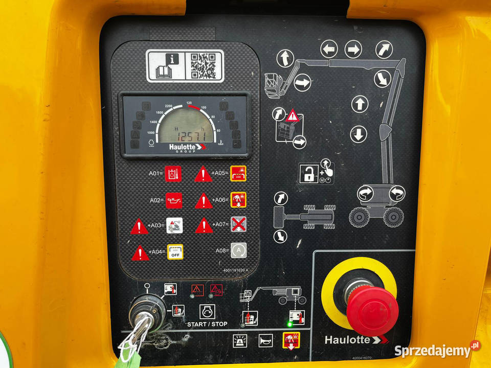 Podnośnik koszowy zwyżka terenowa 16 m Haulotte nie Motoryzacja Kęty