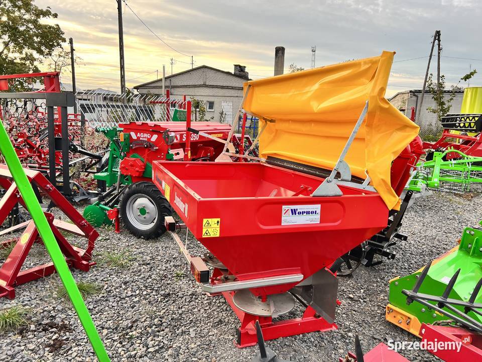 Rozsiewacz polowy Junior 800 2tarczowy Woprol podlaskie Wysokie Mazowieckie