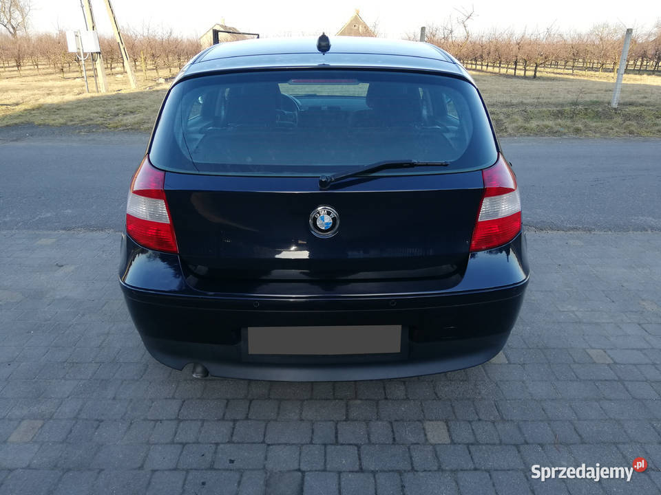 BMW 118d M47 20diesel 122 5drzwi klima tempomat tempomat Sompolno