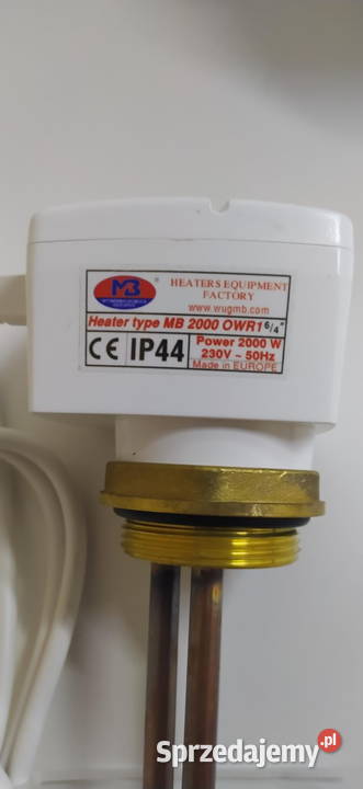 Grzałka 3 kW korek 64 do bufora bojlera Łobez