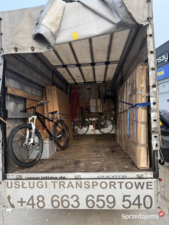 Usługi transportowe Przeprowadzki Wywóz śmieci