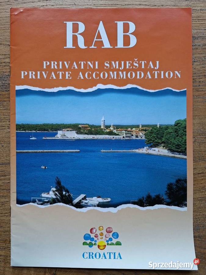 Chorwacja informatory turystyczny Rab Zadar Książki i Podręczniki sprzedam