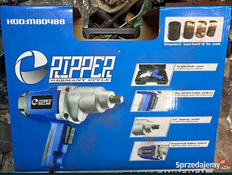 Udarowy klucz elektryczny RIPPER m80488 pomorskie Gdynia