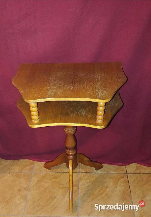 Stolik na lampkę kwiat mazowieckie Milanówek