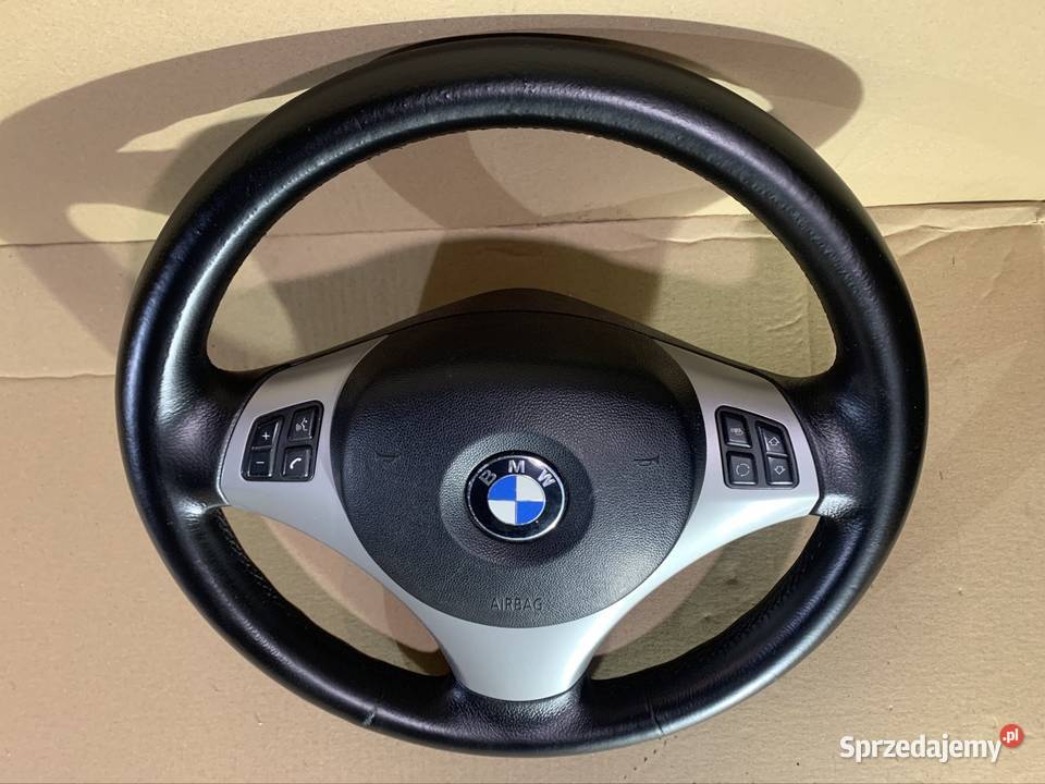 Kierownica skóra airbag bmw x1 e84 3 e90 e91 1 Szczecin