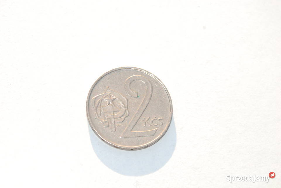 Stara moneta 2 korony Czechosłowacja 1981antyk Cieszyn
