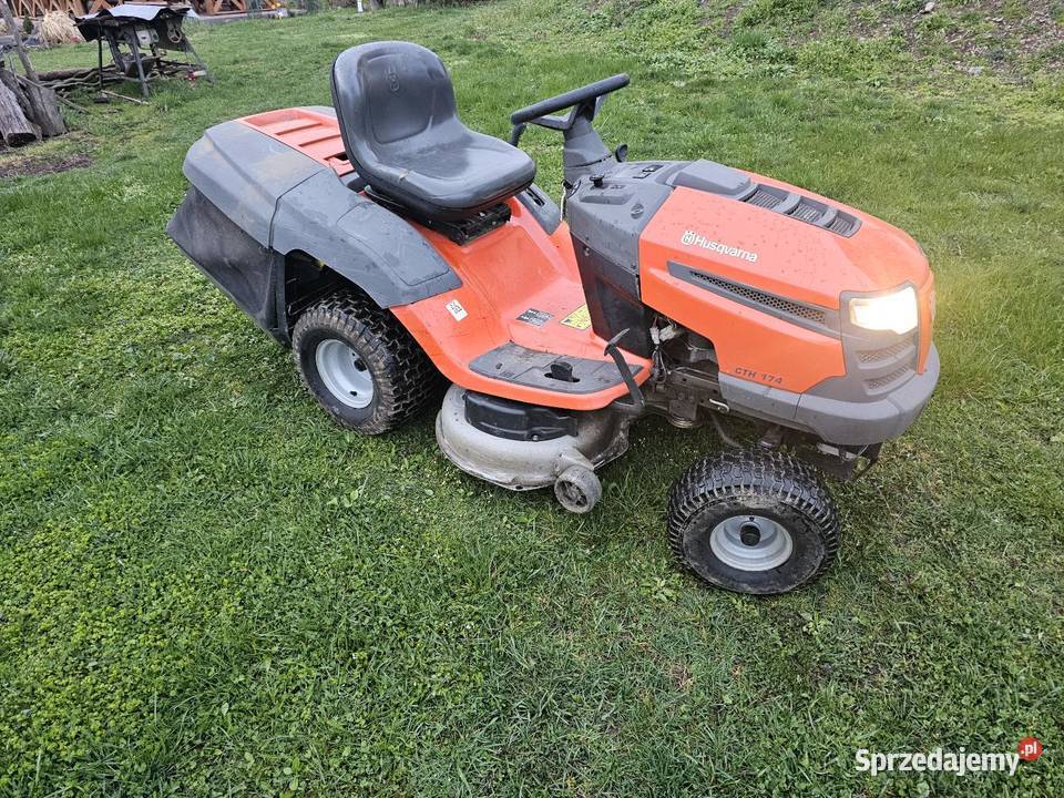 Traktorek kosiarka Husqvarna CTH 174 pompa oleju Ogród Dubiecko sprzedam