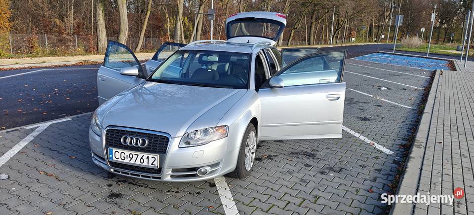 Audi A4 19 TDI Xenon 2 kpl kół komputer pokładowy Grudziądz