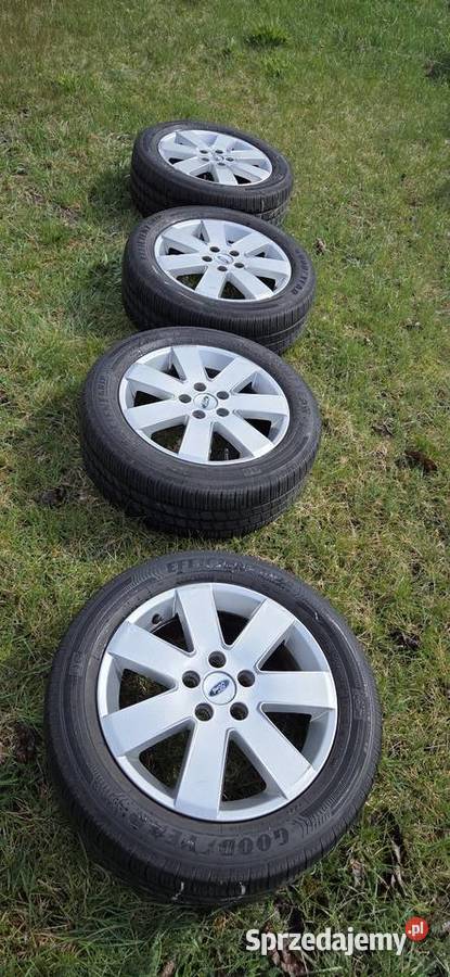 Felgi aluminiowe ford 16 opony letnie Samochodowe Bydgoszcz