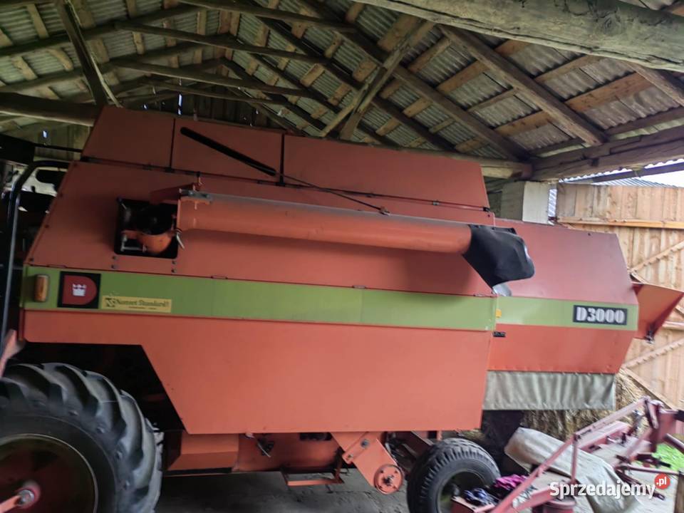 Kombajn Dronningborg d3000 Massey Ferguson lubelskie Bokinka Pańska