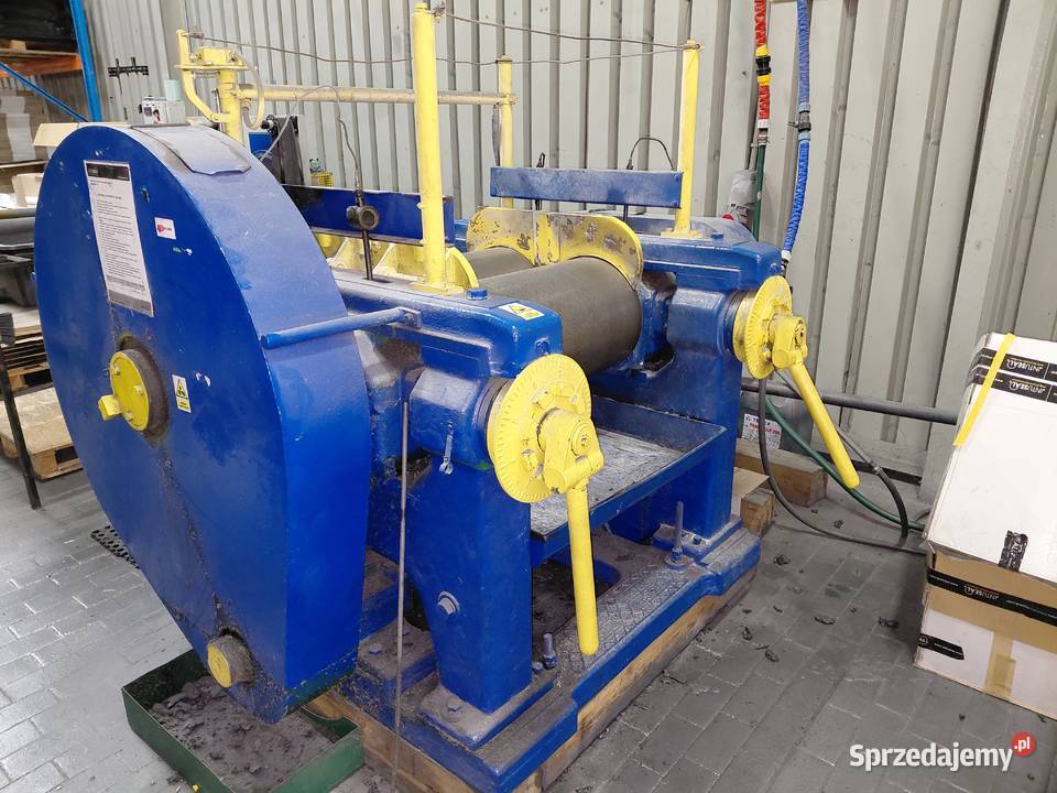 Walcarka do gumy wulkanizacyjna COMERIO ERCOLE Biznes i Przemysł sprzedam