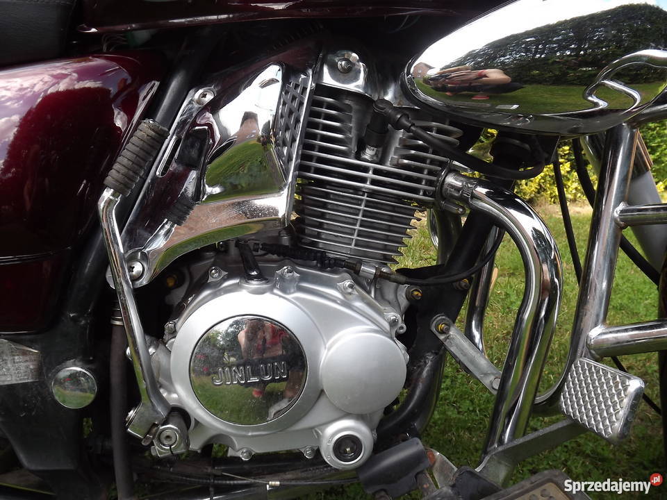 Motocykl Jinlun benzyna