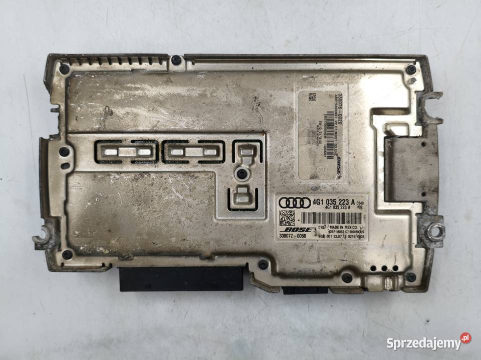 Wzmacniacz Audio Amplifier BOSE Audi A6 C7 A8 D4 osobowe mazowieckie Wyszków sprzedam