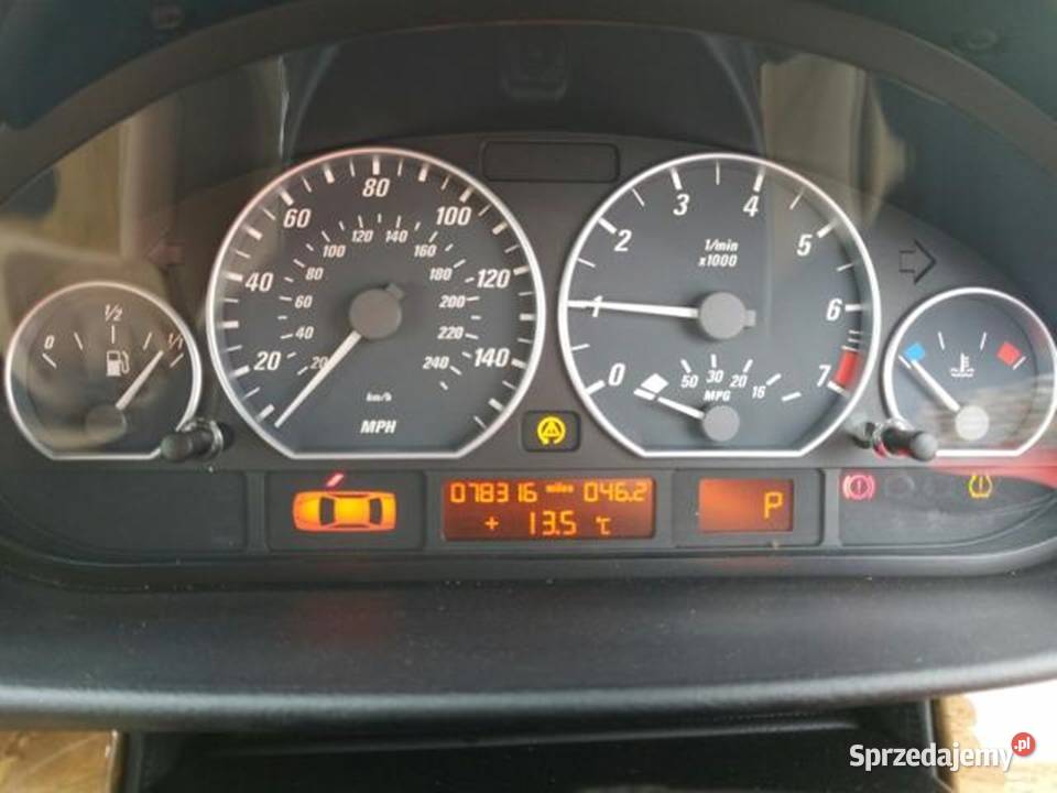 Bniski przebiegsuper wnetrze BMW E46 coupe 30