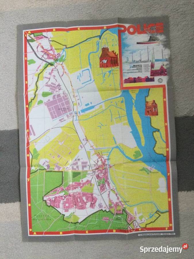 2743 Police Plan Miasto I Szczecin sprzedam